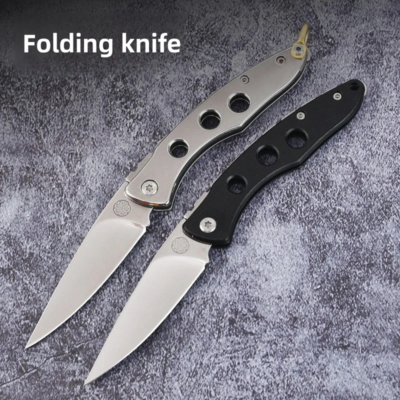 Stainless Steel Outdoor Mini Folding Knife For Express Delivery Household Portable Fruit Knife With High Hardness Sharp Knife