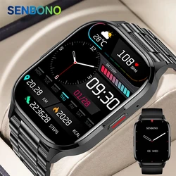 SENBONO AIR3 AMOLED Smart Watch Bluetooth Call Watch 2.01 Inch HD Alway On Display Fitness Tracker Sport Smartwatch Men Women