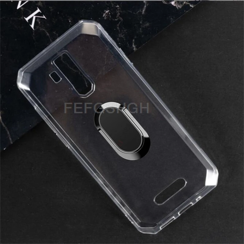 Dla Doogee V30 Pro V31 GT DoogeeV31GT V30Pro 6.58 "2023 tylny uchwyt pierścieniowy uchwyt pokrywa telefonu TPU miękki silikonowy futerał — zdjęcie 2