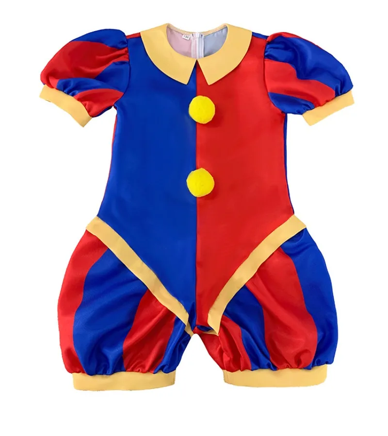 Kids Amazing Digital Circus Pomni Cosplay Costume Womans Sexy tuta Cartoon Jax theatre Ragatha Caine Costume regali di natale