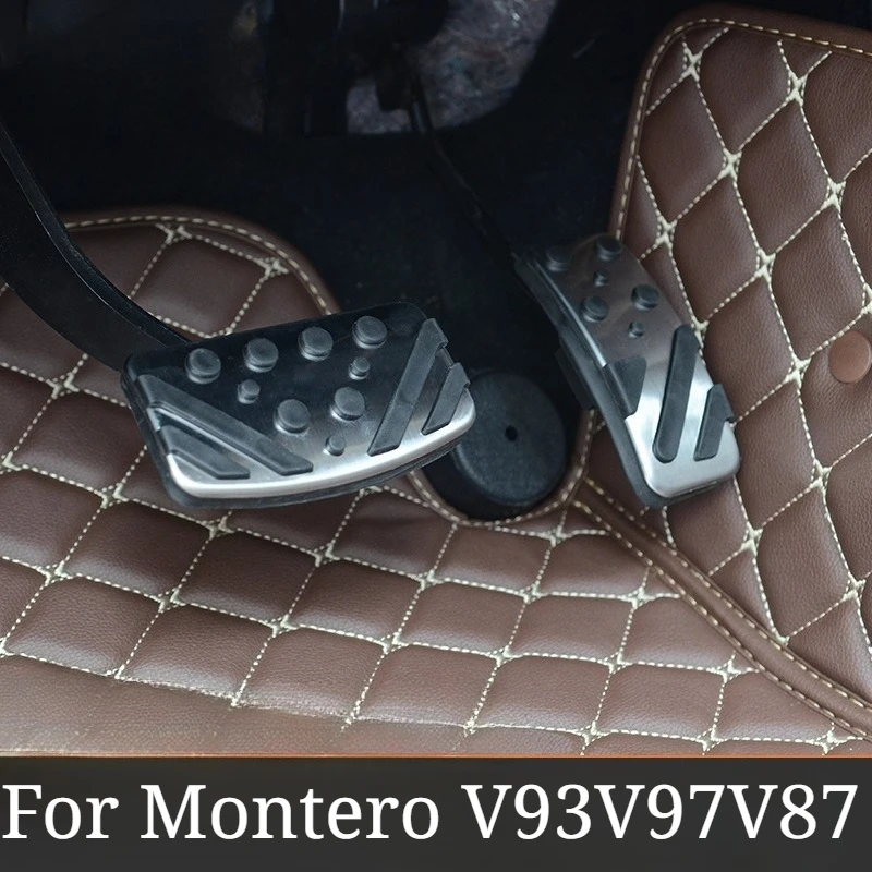 For PAJERO V93V97V87 Brake Accelerator Pedal V73 Brake Oil Plate Clutch Pedal Modification Car Pedals and Parts