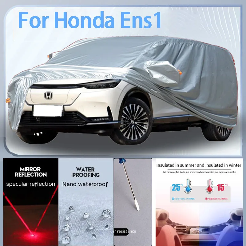 

For Honda Ens1 Full Car cover with UV protection and Winter Insulation roles,Rainproof,Snowproof Ati-frost properties.