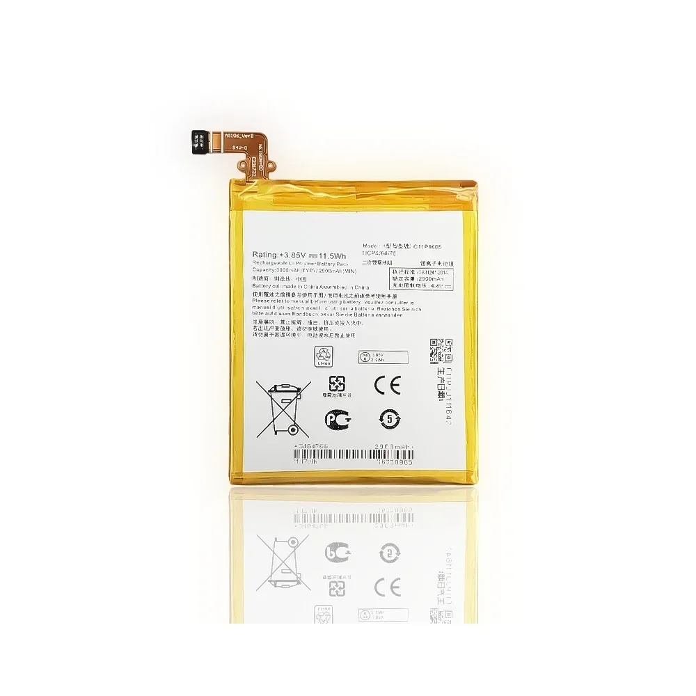 100% Original C11P1605 3000mAh Battery For ASUS ZenFone 3 ZS550KL 570KL Z01FD Latest Production Battery+Tracking Number