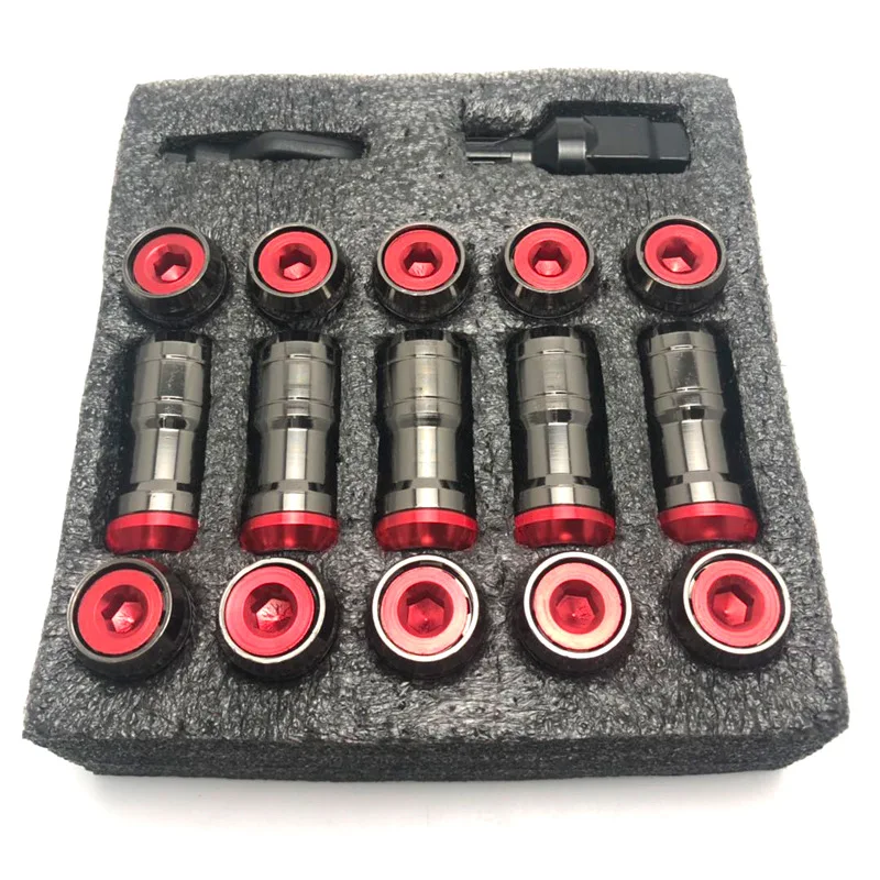 

VOLK-T Racing M12*1.5/1.25Cold-Forged Steel Car Wheel Lug Nut For Honda Nissan