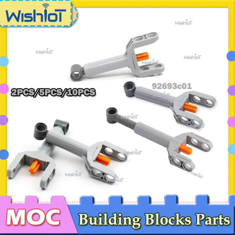 

Маленький толкатель, детали технического строительного блока, 2 шт./5 шт./10 шт., маленькая клюшка в сборе 92693C01 MOC, сменные аксессуары для кирпичей