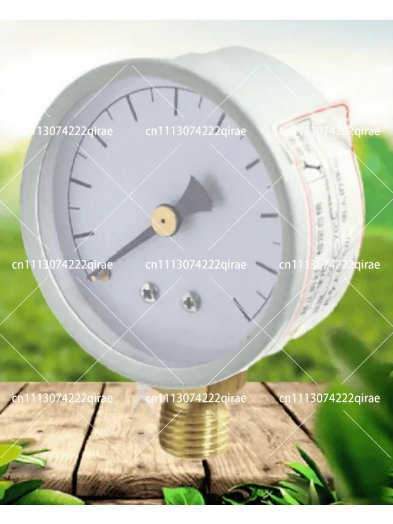 Precision Oxygen Storage Tank Pressure Gauge, Shock Resistant Oil Pressure Gauge, 1.6 Level Accuracy