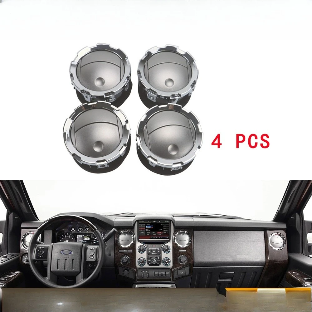 

DC3Z19893B 4Pcs AC / Heater Air Duct Vent For Ford F250 F350 F450 F550 2011-2016