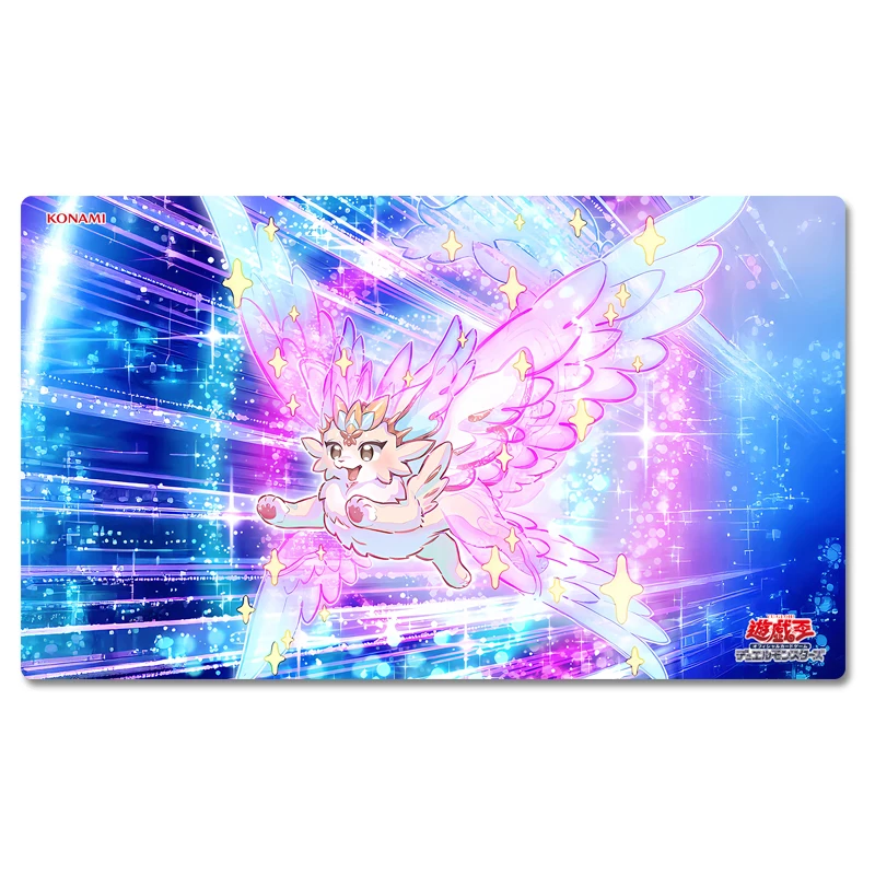 

Игровой коврик Yugioh Purrely Purrelyeap Yu-Gi-Oh! TCG OCG Коллекционные карточные игры Коврик Duel Plate Резиновый коврик для карт Коврик для мыши