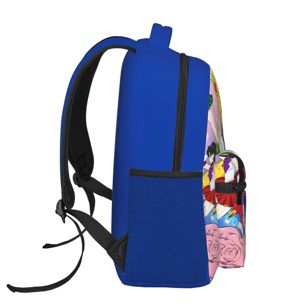 Sailor-Moon-mochila informal ligera para la escuela, compras al aire libre, oficina, 17 pulgadas