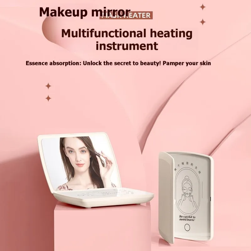 ABBN-Smart For Travel Facial Mask Machine-Multifunctional With Mirror-Portable Constant Temperature Heater Heating System