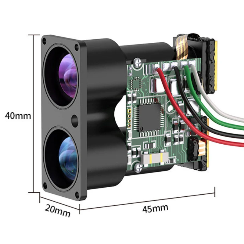 Laser Ranging Module, Unmanned Aerial Vehicle Pulse TOF Radar, 1200 Meters Outdoor Telescope Distance Sensor