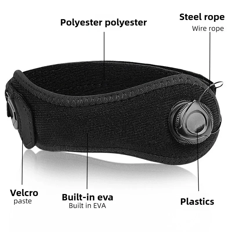 مقبض قابل للتعديل الرياضة الركبة الحرس الفرقة حماية الغضروف المفصلي منع الرباط سلالة الرضفة حزام منصات الركبة الداعم الضغط #5