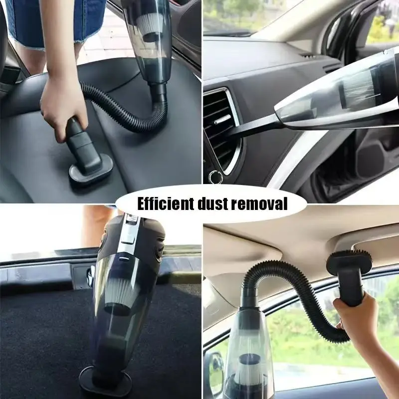 Portable Wireless Vacuum Cleaner Powerful Suction Rechargeable Handheld Vacuum Cleaner Quick Charge for Car Home Pet Hair view 3