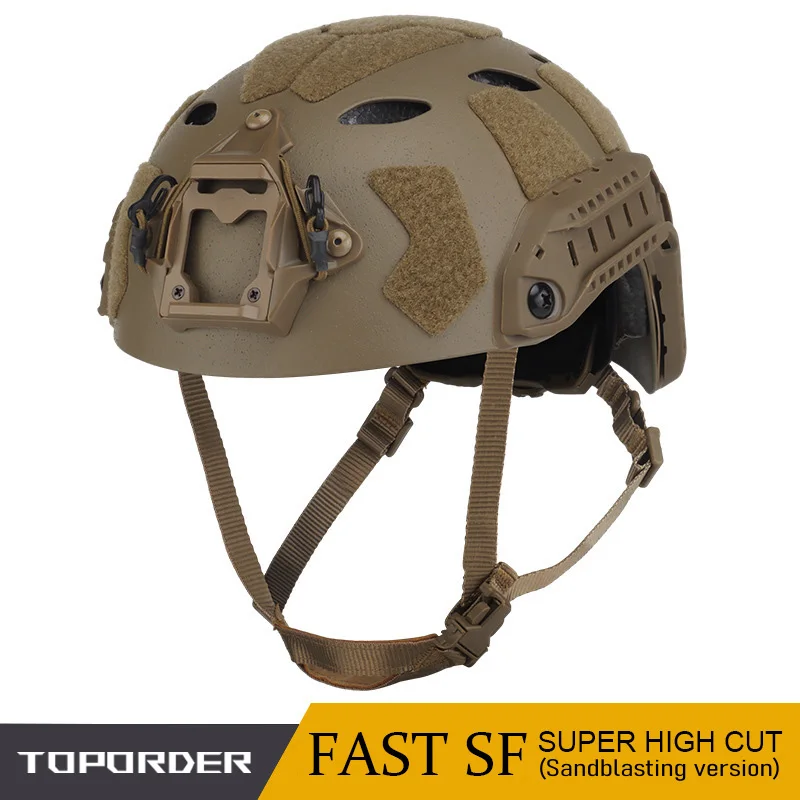 

Tactical Fast Helmet Airsoft CS Game Helmets Outdoor Sports Hunting Shooting Paintball Head Protective Gear