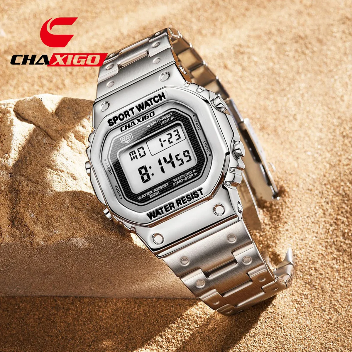 

CHAXIGO Men's Watch Group Versatile Fashion Trend Waterproof Business Sports Electronic Watch