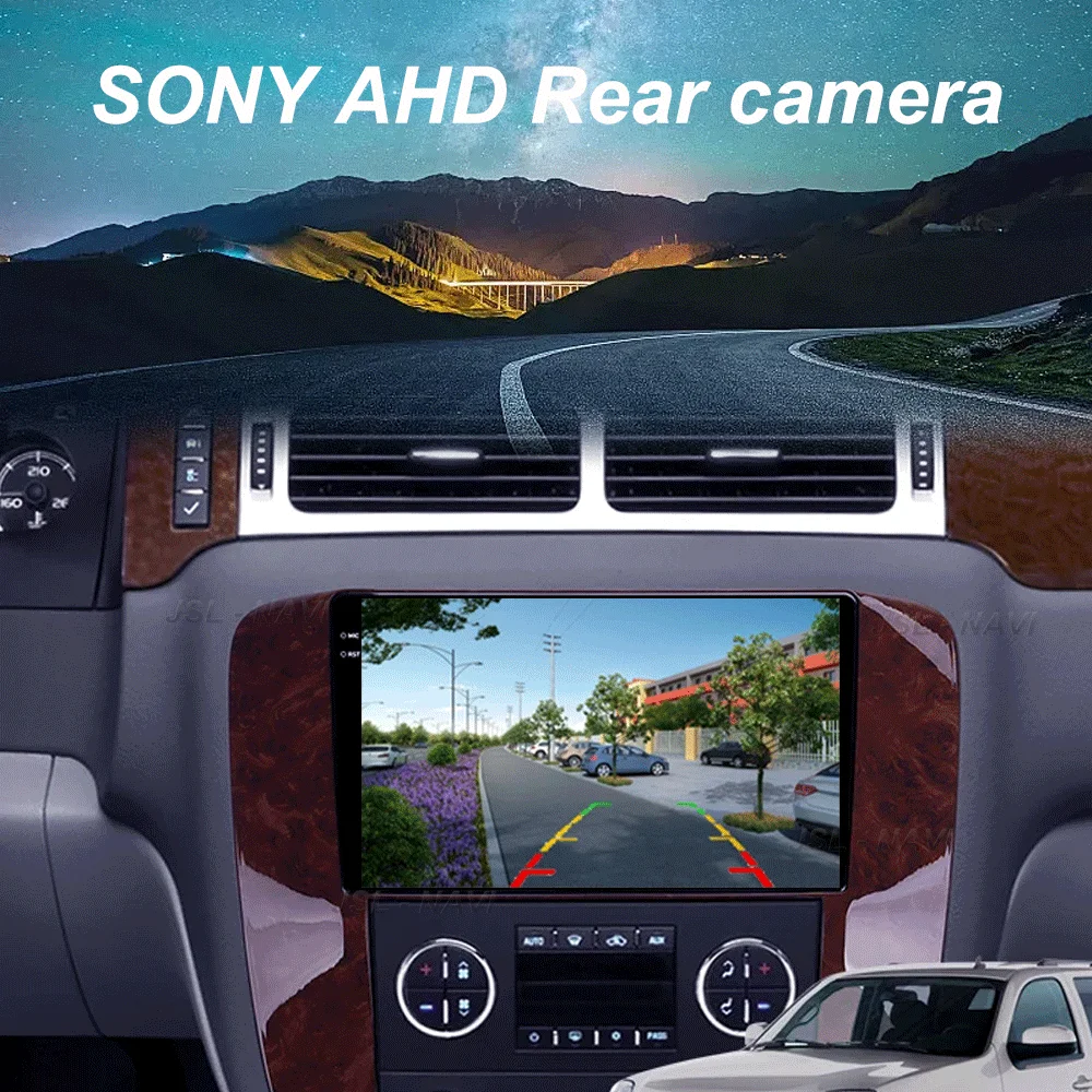 GMC 유콘 쉐보레 타호 서버번 2007-2012 2 DIN 안드로이드 15 자동차 CarPlay 카 라디오 멀티미디어 스테레오 GPS DVD 썸네일 3