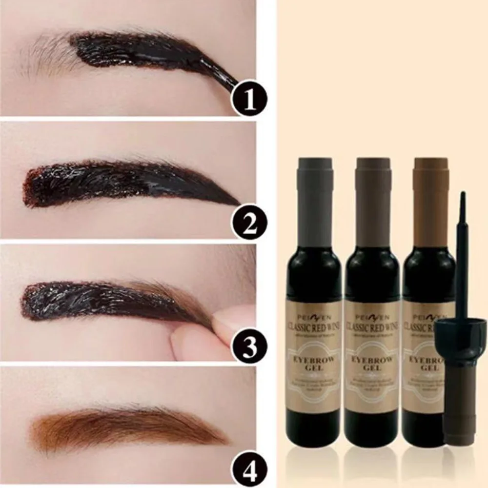 3 Colors Peel Off Eyebrow Tearing Eyebrow Gel Permanent Tattoo Tint Long Lasting Waterproof Dye Eyebrow Cream Make Up Cosmetics