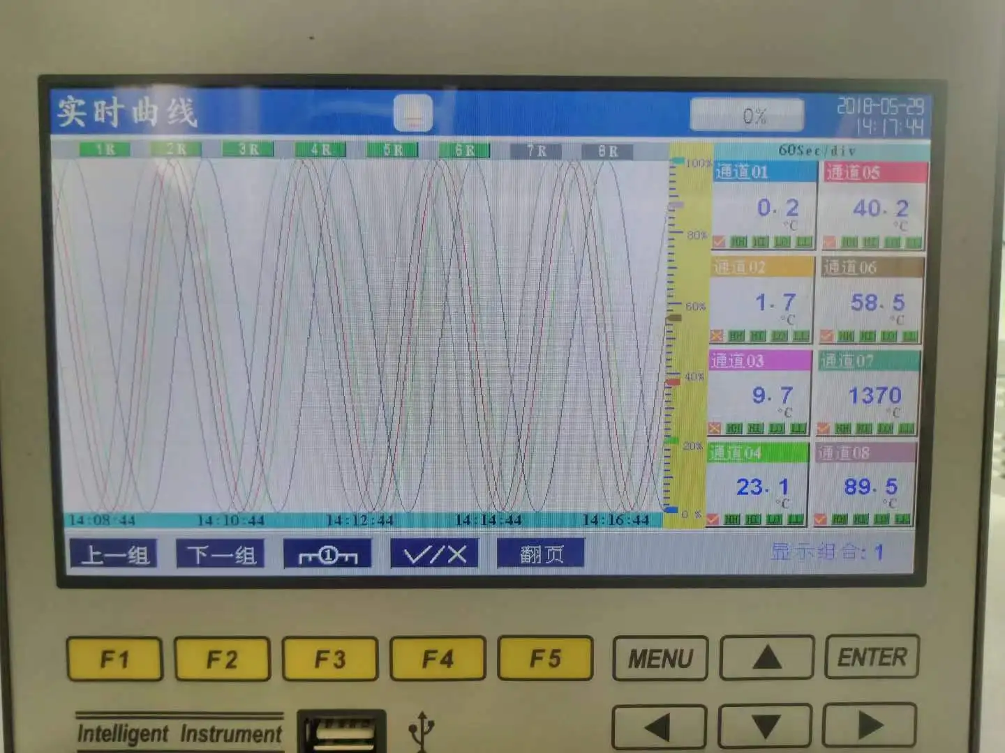

Hot Sale Data Logger Humidity Temperature Multi Channel Paperless Recorder