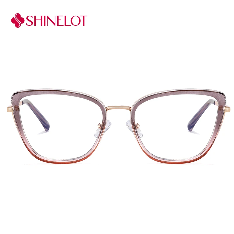 

82198 Eye Protection Glasses Durable Style Women Cat Eye Eyeglasses Frame Female Youth Style Radiation Protection INS Eyewear