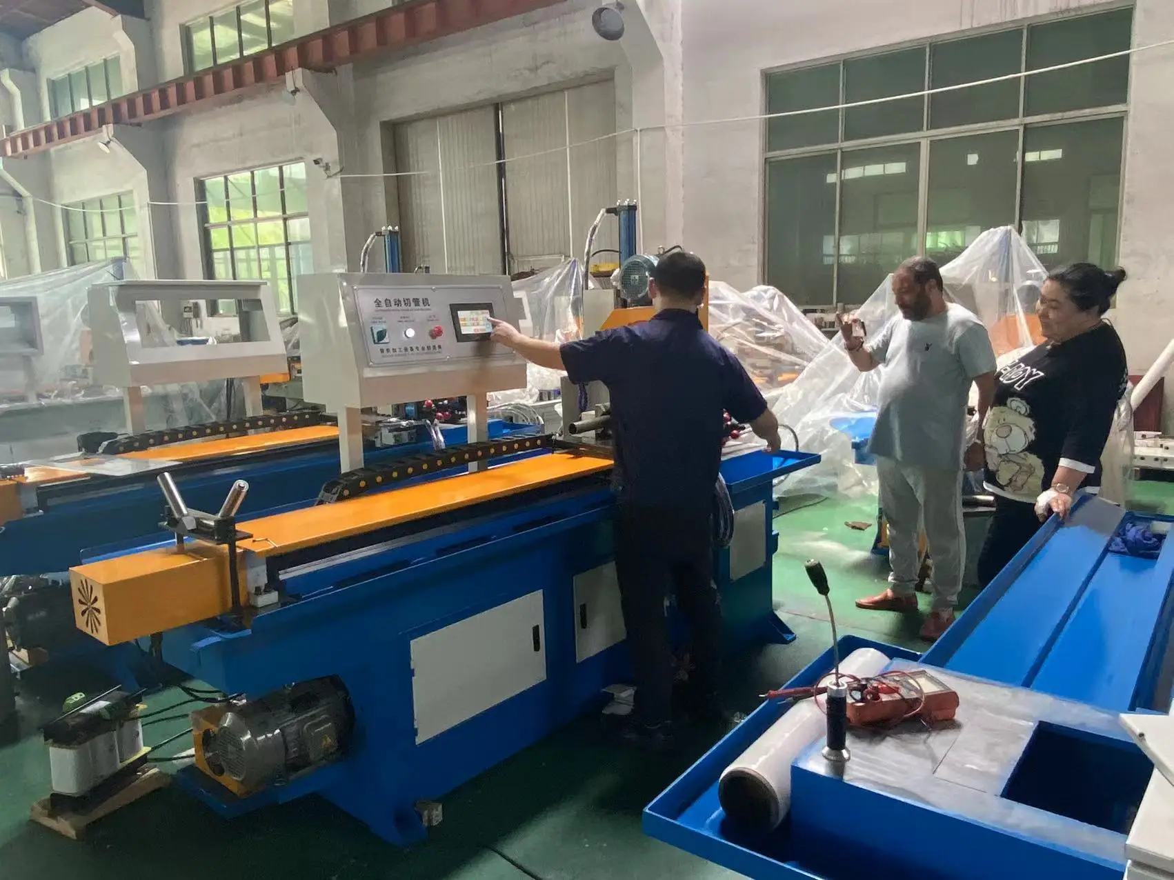 Electrical Pipe Cutting Machine With Auto Feed - Simplify Your Pipe Cutting Workflow