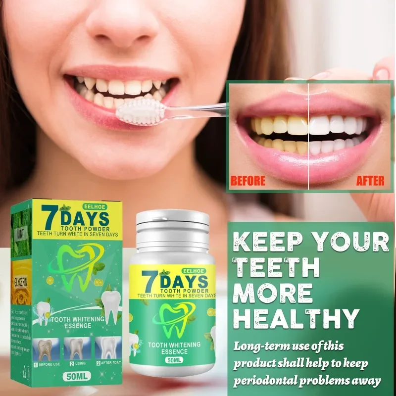 Teeth Whitening Powder Has Whitening Effective Deep Stains Tooth Whiten Fresh Breath Remove Plaque Stains Care Healthy Product