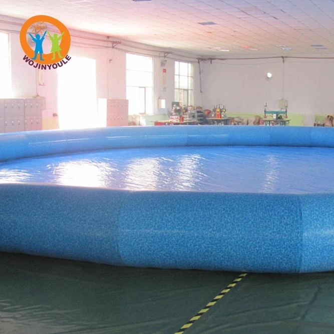 Summer Adult Kids Commercial Outdoor Removable Inflatable Pool for Water Slide