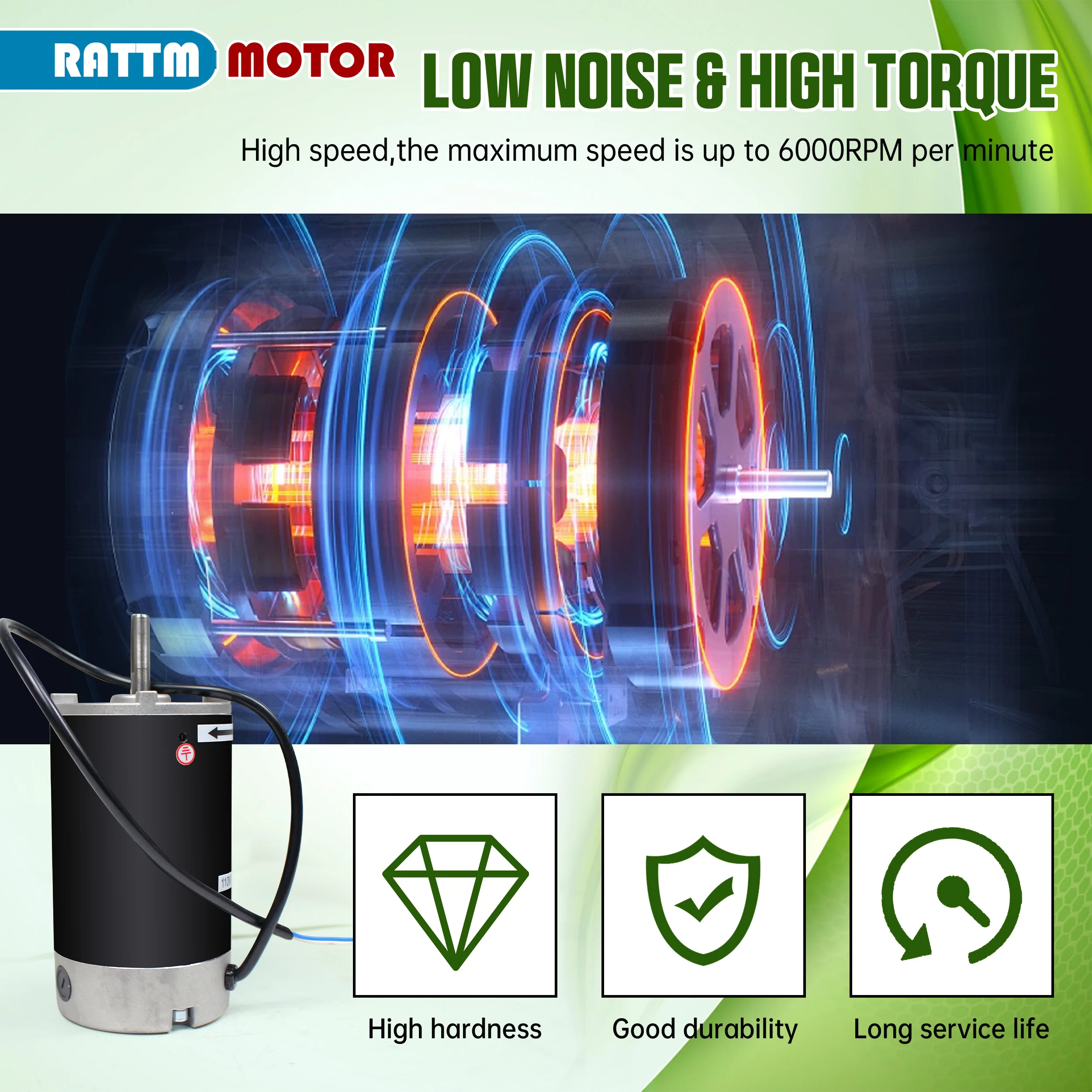 Imagem -06 - Mini Motor de Torno 550w 6000rpm Grande Torção Baixo Ruído Unidade Estável Máquina de Torno de Ferro Motor de Torno de Metal 7x14 Polegadas