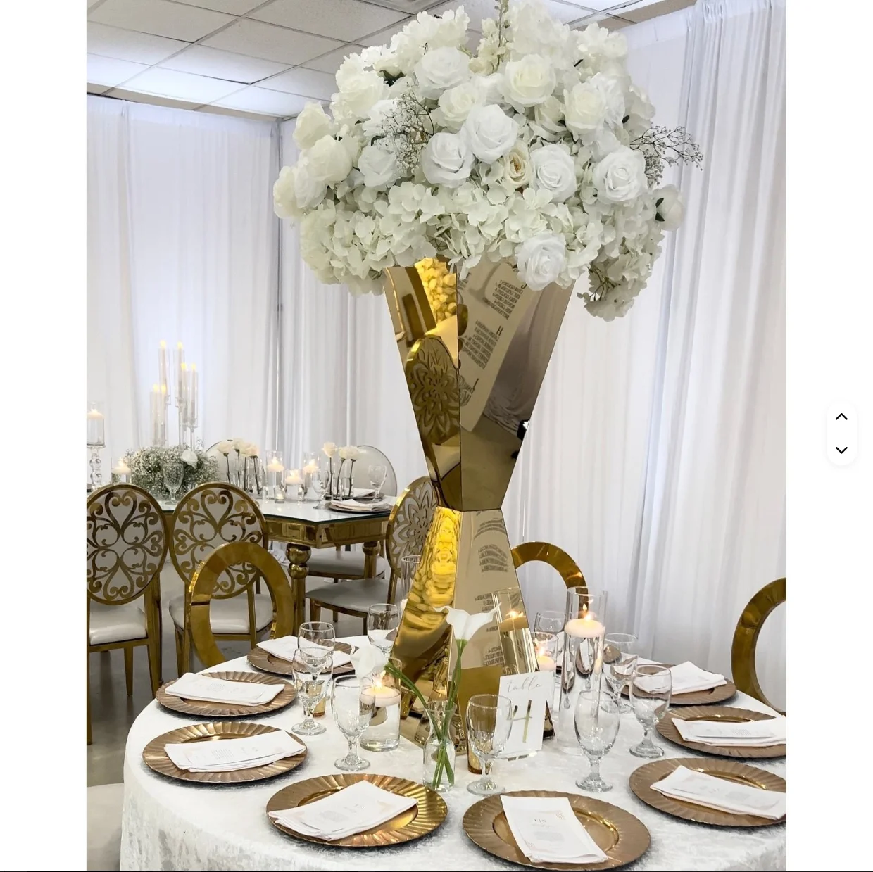 

60-120cm2-10pcs Wedding Chandelier Stand no Crystal Centerpieces no Lighted Stand Table Vase Wedding Table Chandelier for Party