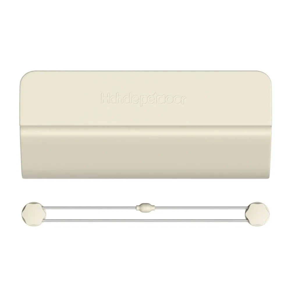 Elastic Cord Automatic Pet Door Opener Punch-Free Without Drilling Adjustable Cat Door Opener Easy Installation