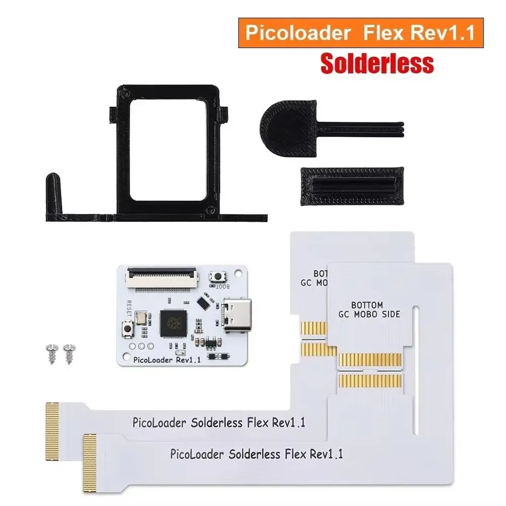 Rev1.1 Version Optical Drive Emulator Open Source Flex Cable RP2040 Solderless Module Ultra-Fast Boot for GameCube NGC Console