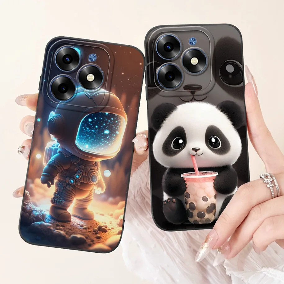 For Infinix Smart 8 Plus Case X6526 Cover Lovely Rabbit Avocado TPU Phone Cases For Infinix Smart 8 X6525 Smart8 Pro 8 HD Bumper