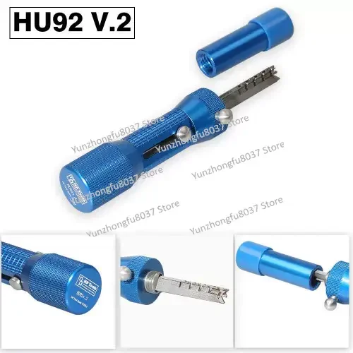 Decoder Tool Torsion Quick Open NP TOOLS 2 in 1 HU92 V.2 New Large Keyhole