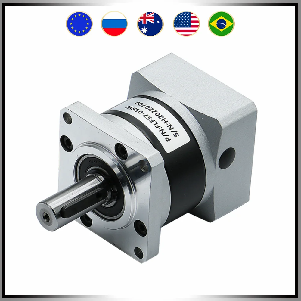 57 Stepper Motor Reducer FLF57-LSW  4/5/10/20/25 High Precision Planetary Gear Reducer Planetary Motor Gearbox For Nema23