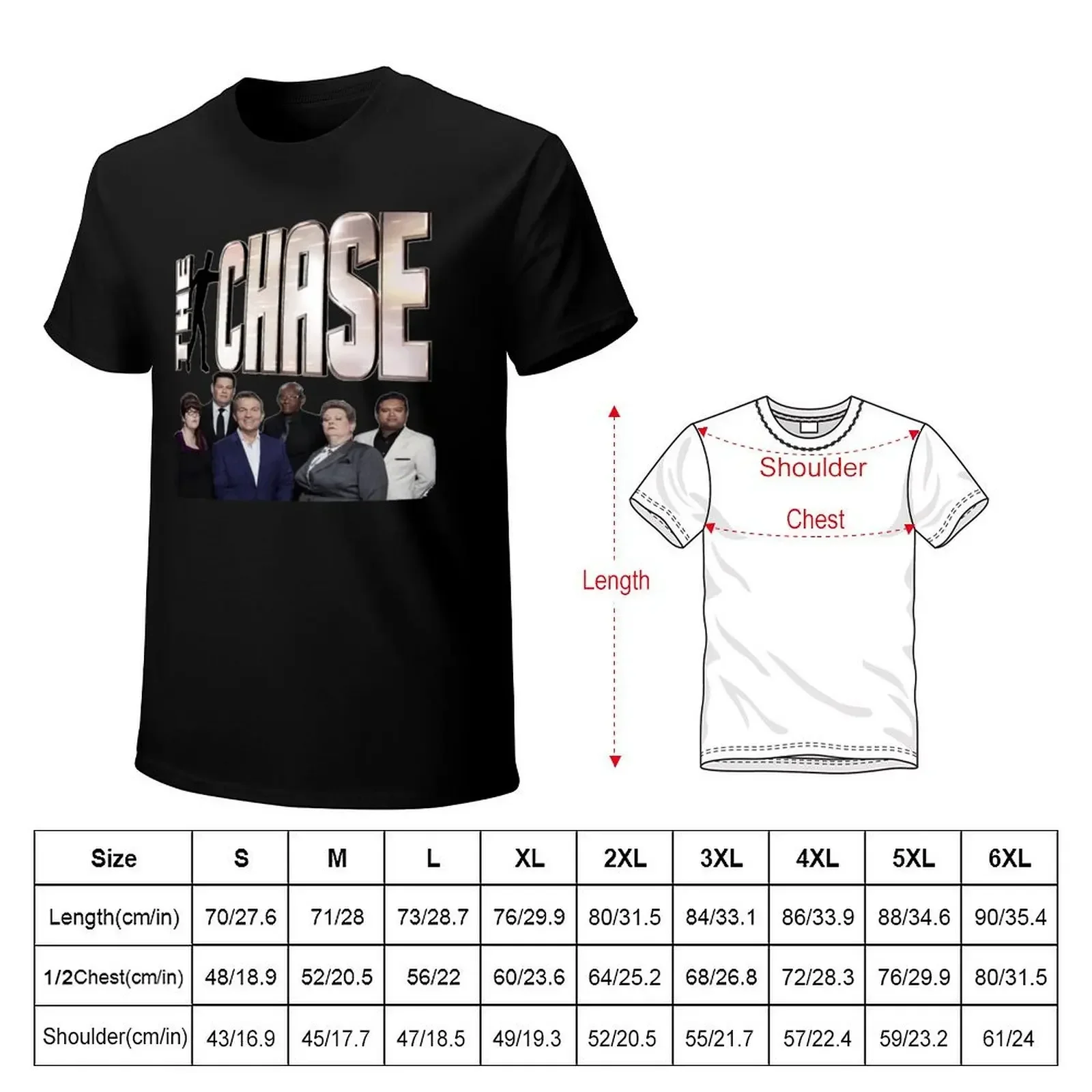 The Chase Gameshow T-shirt cute clothes anime mens graphic t-shirts