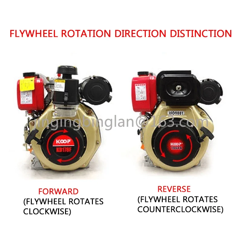 Motor diesel universal pull-free starter micro labranaje gerador de partida manivela manual