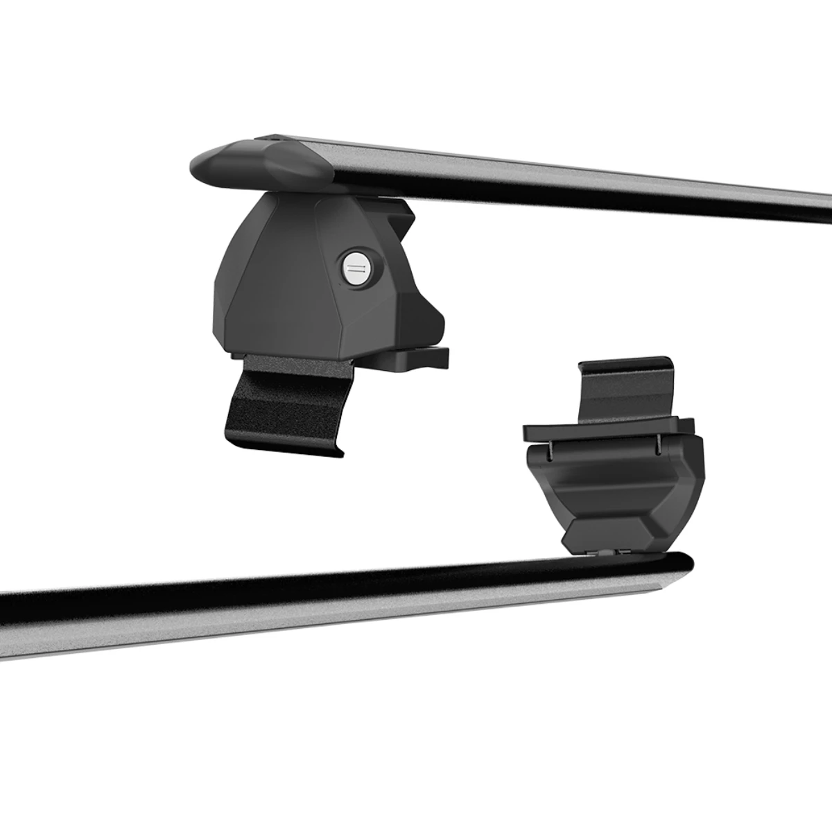 

Hot Sale Aluminum Bar+plastic Foot Crossbar Pick Up Car Rack Roof Rack Platform