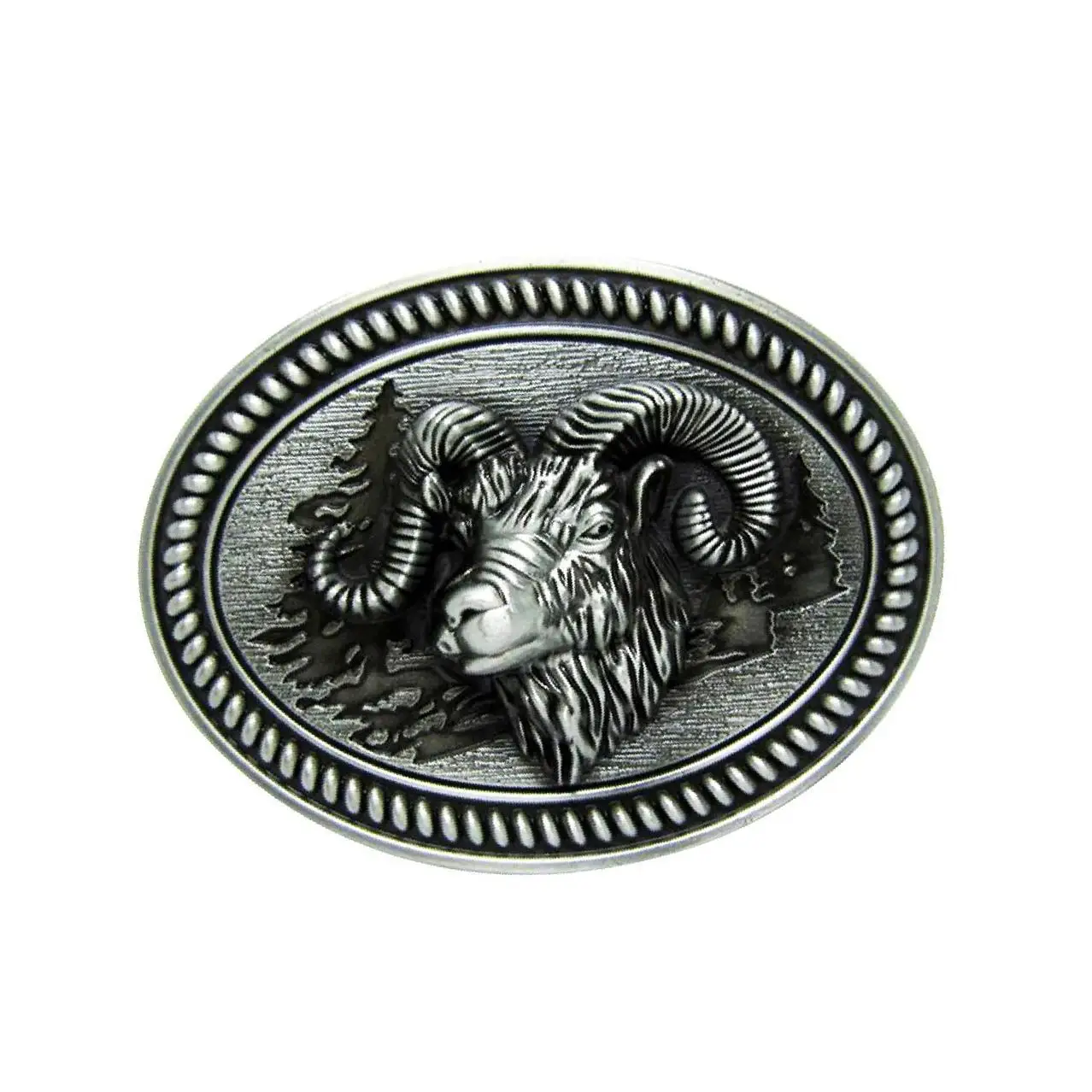 

Indian Rodeo 3D Deer Hunting Belts Buckles Mens Metal Vintage Western Cowboy