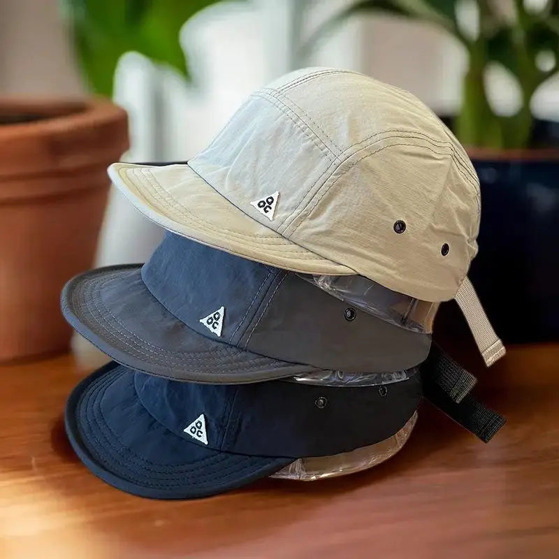 

(JYA2)Retro Quick-drying Short Brim Baseball Caps Unisex Summer Outdoor Sunscreen Casual Versatile Tooling Camping Hat