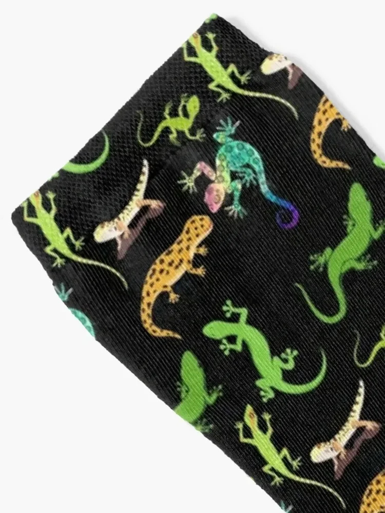 Gecko-Best gift for gecko lovers Socks Antiskid soccer ankle Crossfit Lots Socks For Man Women's