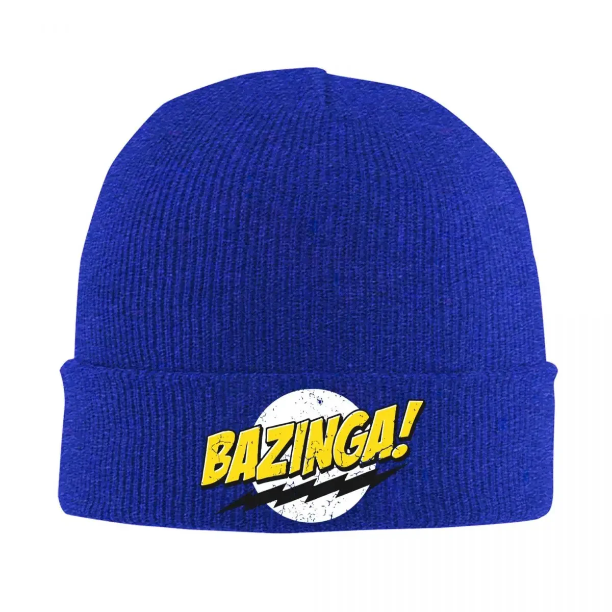 Bazinga The Big Bang Theory Knitted Hat Beanie Winter Hat Warm Fashion Sheldon Cooper Geek TBBT Caps for Men Women