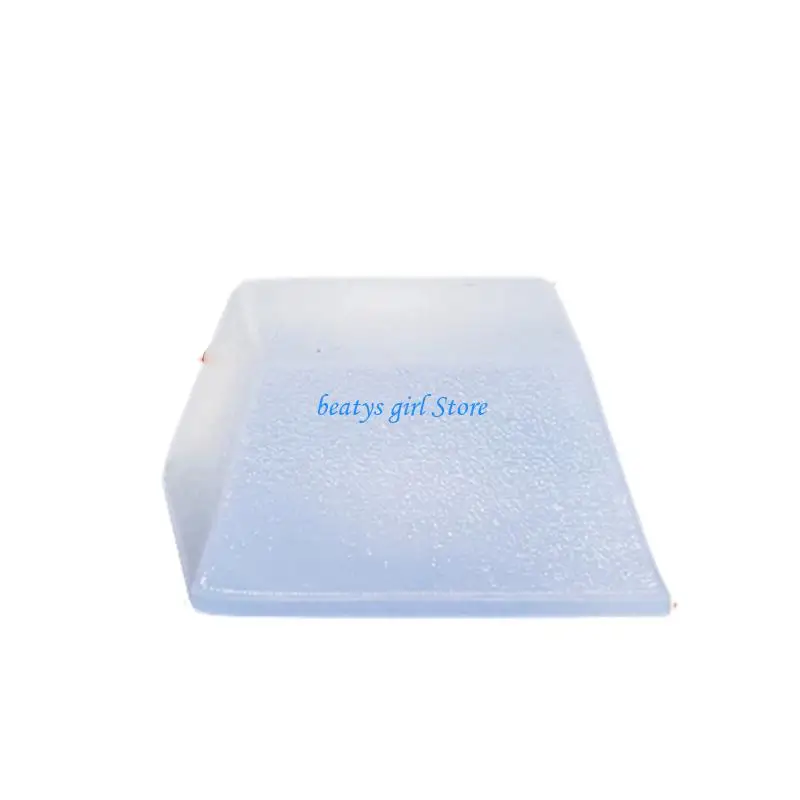 C7AB 8Pcs High Grip Trapezoidal Rubber Bases Prevent Speaker Shifting While Protecting Floor Texture
