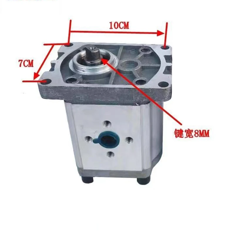 Hydrauliczna pompa zębata biegowa CBN/CBT/CBW304 306 310 314 316 320 325 mała pompa olej wysokociśnieniowy