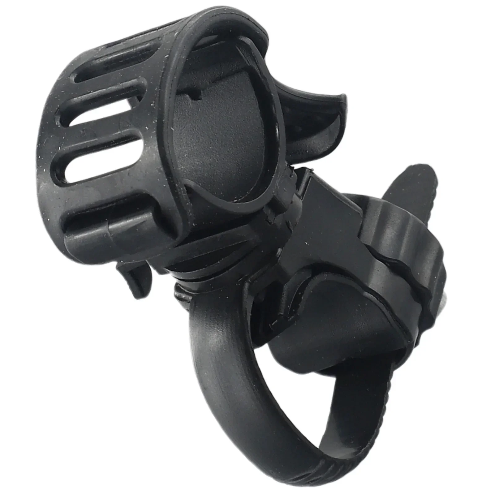 Degree Holder Black Rotation Bicycle Handlebar Light Bracket Bike Mount Flashlight Lamp Clip Support.Clamp