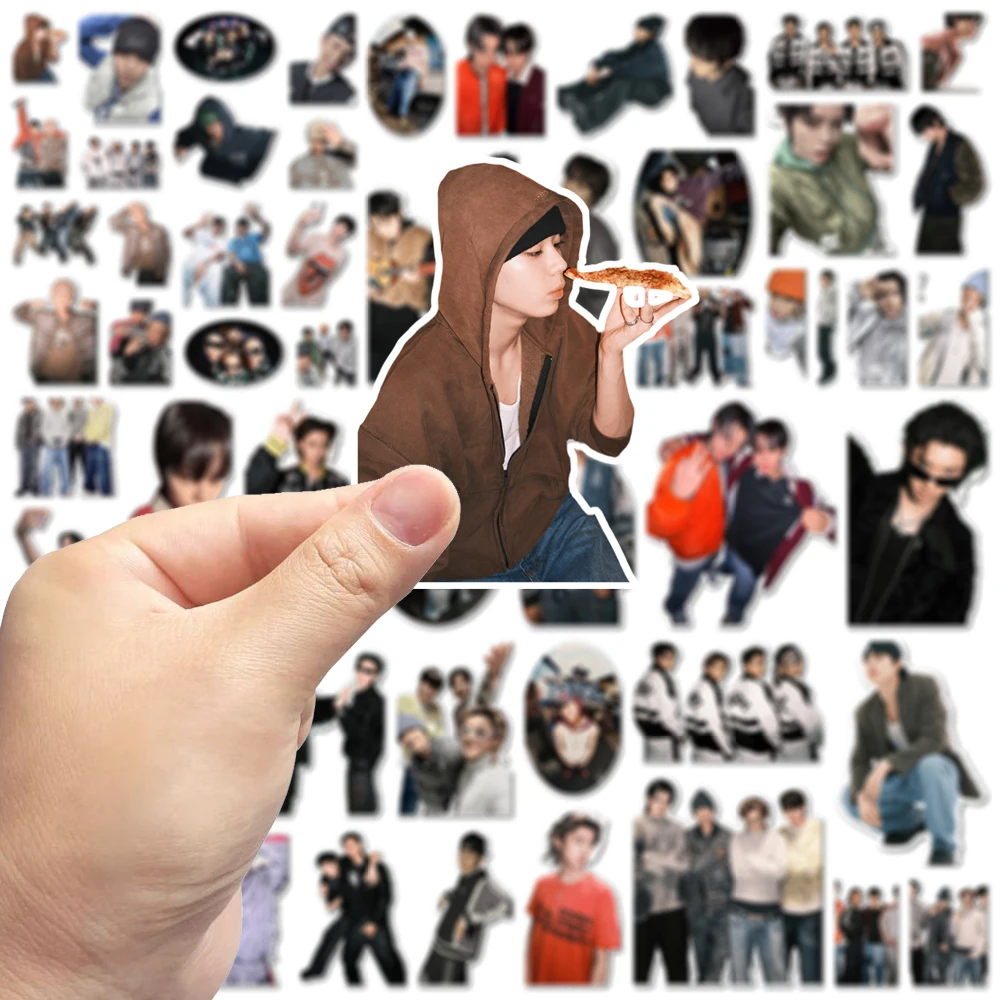 500-adesivos-a-prova-d'Agua-com-tema-de-Album-kpop-decalques-criativos-para-presente-de-fas-e-decoracao-diaria