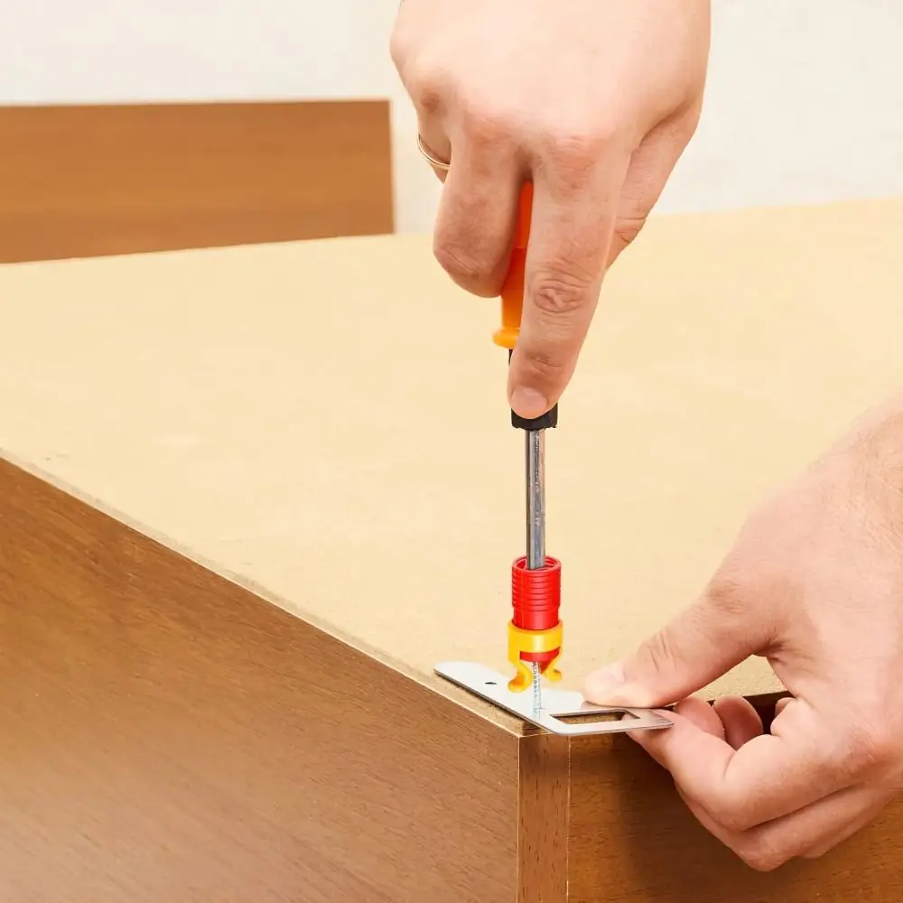 

Новый пластиковый держатель для винтов с нескользящей рукояткой и регулировкой глубины, инструмент для фиксации винтов