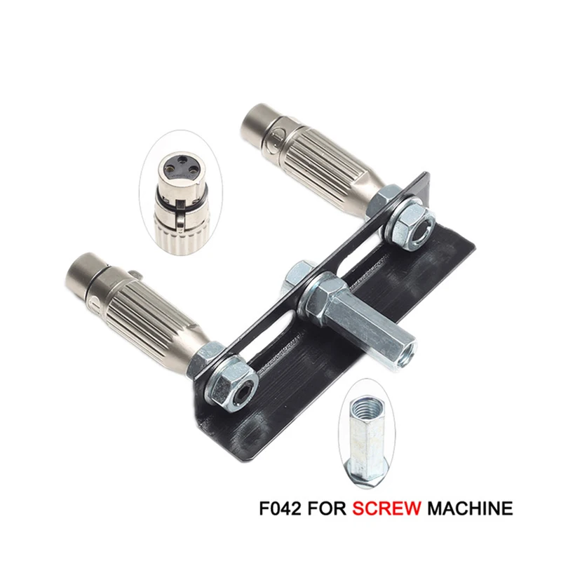 Fredorch Sex Machine Multi Attachments Dildos Suction Cup 3XLR /Vac-U-Lock Adapter Bendable Spring Connector Extension - view 6