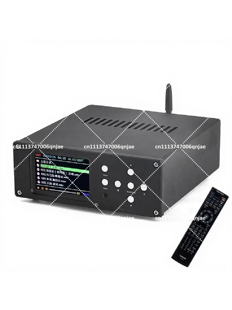 Digital Amplifier XLR RCA Coaxial USB DSD DAC ES9038Q2M Remote Lossless HIFI Car CD Player view 4