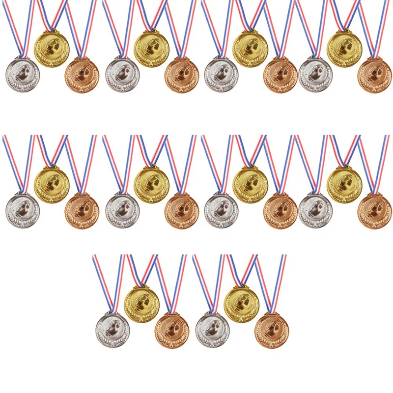 New Medals: Olive Super Bowl, , Wheat Gold Medal, Champions Cup Plastic Games Reward Props