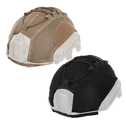 Tactical Helmet Cover for Fast Helmet Airsoft Paintball  Militar Helmet Cover Nylon Mesh Fabric Breathable Anti-static