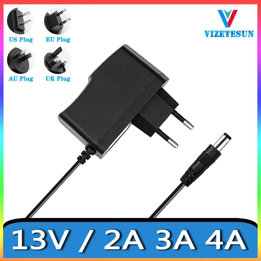 13V 2A 3A 4A Stage Lighting Speaker Audio Power Adapter DC 5.5*2.1MM